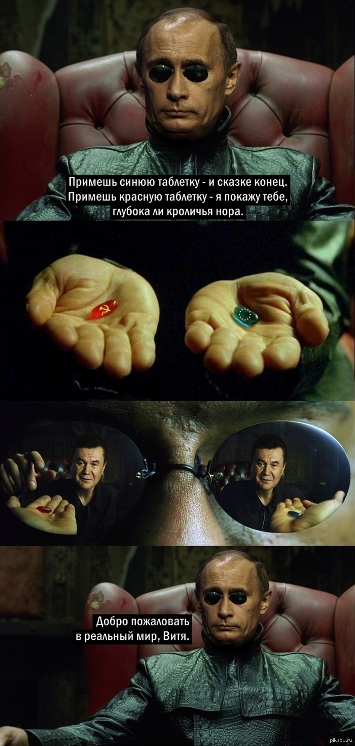 Янукович в гостях у Путина   Путин, Янукович, Украина