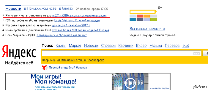 Не пряником так кнутом   США vs Россия, Украина, Янукович