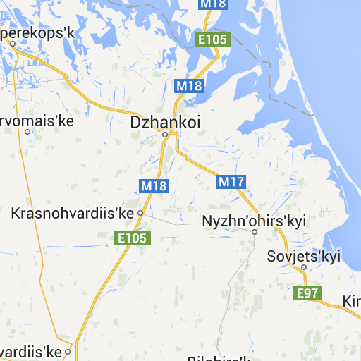  Карта распространения агрессии оккупационных войск в Крыму