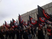 Легальная санкционированная фашистская демонстрация в Питере