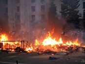 Одесса Дом Профсоюзов, пожар. 30 наемников из России и Приднестровья сгорели.