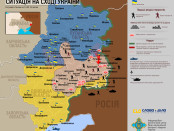 Russian mercenaries and terrorists destroy Luhansk with two guns, which are constantly changing position